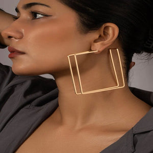 stylish gold earrings, gold earrings, earrings. gold metal